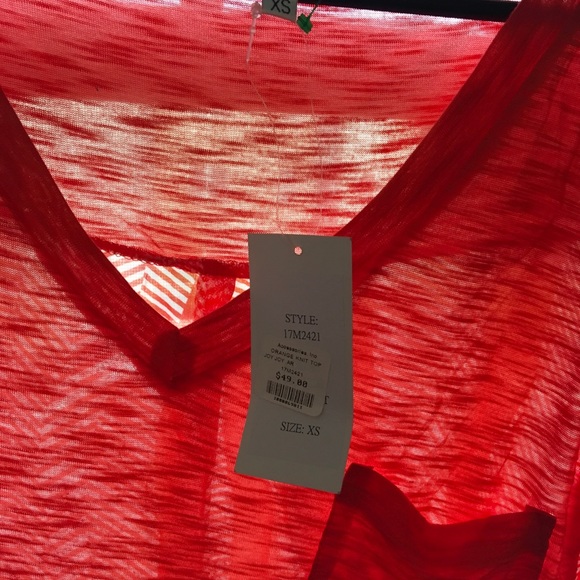 ~🥳NWT~Sheer 🧡💛JOYJOY long-sleeve🥳 - Picture 4 of 5